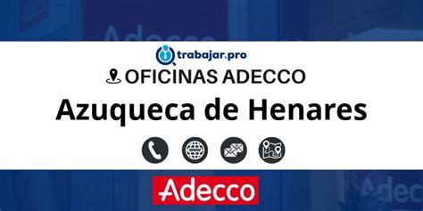 adecco azuqueca|760 empleos de «Adecco» en Azuqueca de Henares, Castile